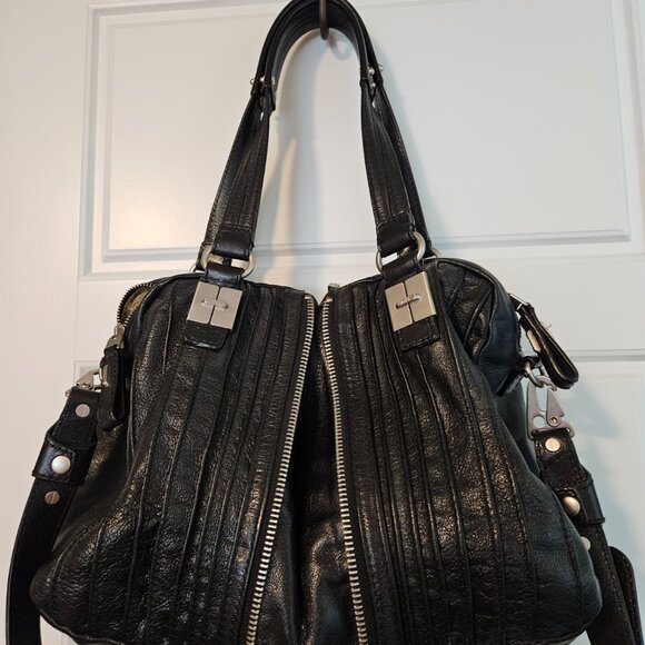 Tulah Ray Large Black Shoulder Bag - Picture 14 of 15